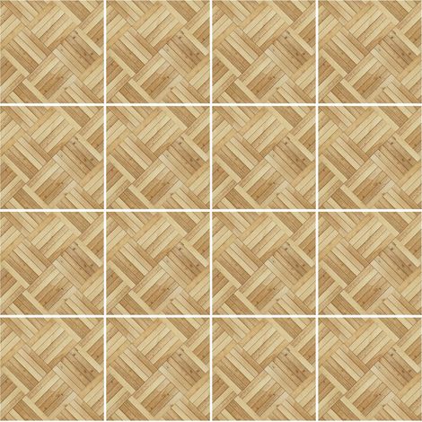 16 PCS Feuilles de Revêtement de Sol Autocollant, Papier Peint Maison de Poupee, Décoration pour Maison de Poupée, 10cm, Motif à Carreaux (1/5)