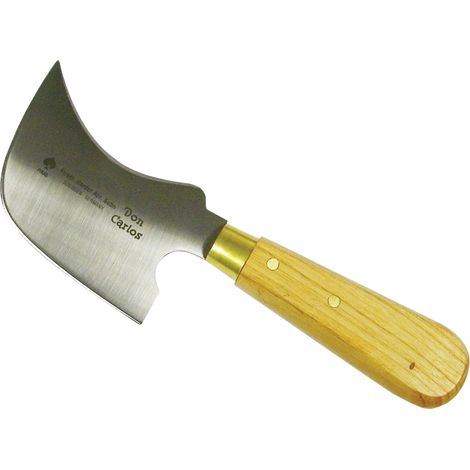 Kintech – Couteau serpette demi-lune – Lame en acier spécial haute teneur carbone – Dureté extrême pour coupe précise – Poignée ergonomique
