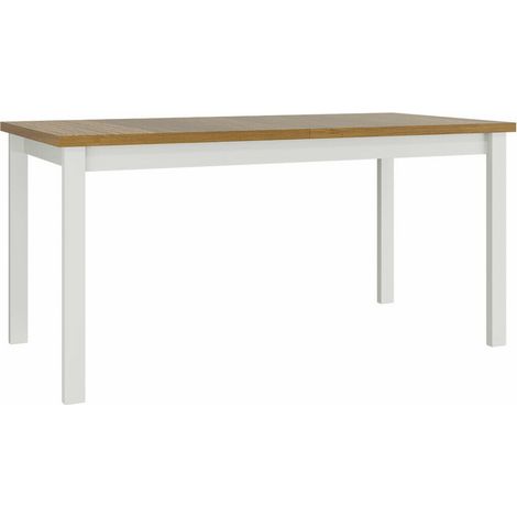 Mesa Victorville 177, Roble nieto, 76x92x160cm, Alargamiento, Aglomerado laminado, Madera (1/4)