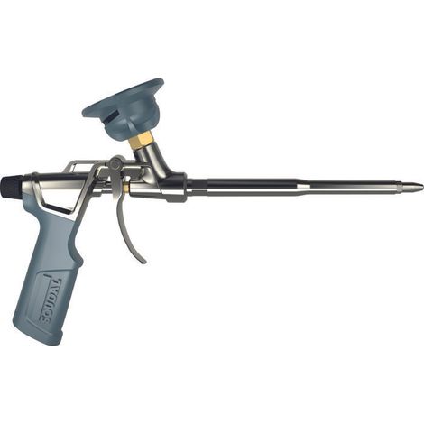 Soudal – Pistolet extrudeur mousse PU pour application précise – Revêtement téflon – Douille interchangeable – Réglage d'aiguille (1/4)