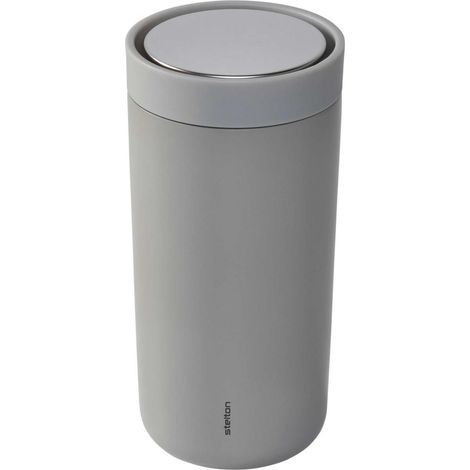 Stelton To Go Click gobelet isotherme 0.4 l. soft light grey (1/2)