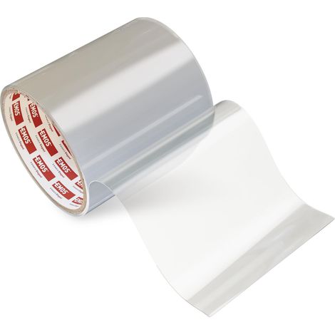Ruban de réparation de piscine transparent 10 cm x 100 cm, convient pour une utilisation sous-marine, ruban adhésif très puissant pour colmater les fissures et les trous (1/5)