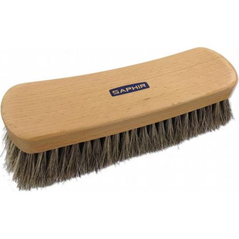 Brosse Crin de Cheval Naturel Saphir, 21 cm CRIN NATUREL