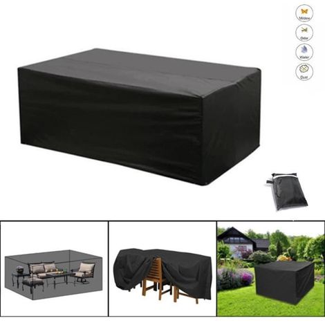 Bâche de protection étanche pour mobilier de jardin - Résistante aux intempéries (1/4)