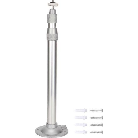 Support de plafond pour projecteur, orientable à 360°, universel, fixation murale, charge maximale 5 kg, filetage 1/4". Qualité exceptionnelle. WHBYV (1/4)