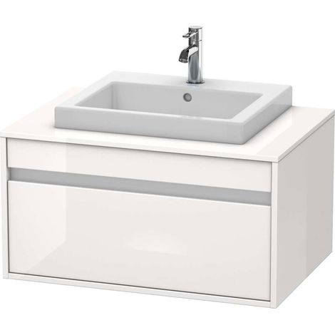 Duravit Ketho consola mueble bajo lavabo, suspendido, 800x426x550 (1/2)