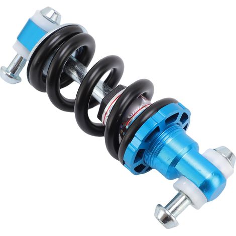 Amortisseur arrière pour scooter, entraxe de 125 mm (4,92 pouces), en alliage d'aluminium et acier, haute performance, bleu. (1/5)