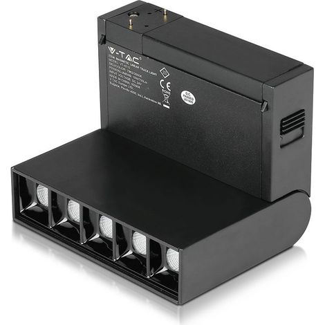 Lampada Led Lineare Regolabile 5X2W 24V Caldo 3000K CRI 90 UGR 19 Per Sistema Binario Magnetico SKU-7962 (1/5)