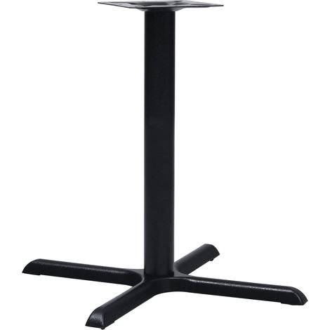 Bistrotisch-Gestell Schwarz 76x76x72 cm Gusseisen