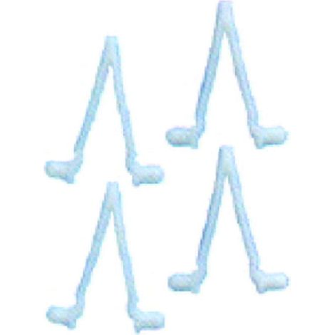 Mollette ricambio a v per accessori pulizia piscine - conf. da pezzi 4 - 10 bs