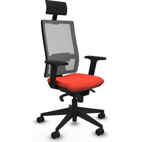 Piqueras y Crespo Horna Chaise de bureau orange foncé
