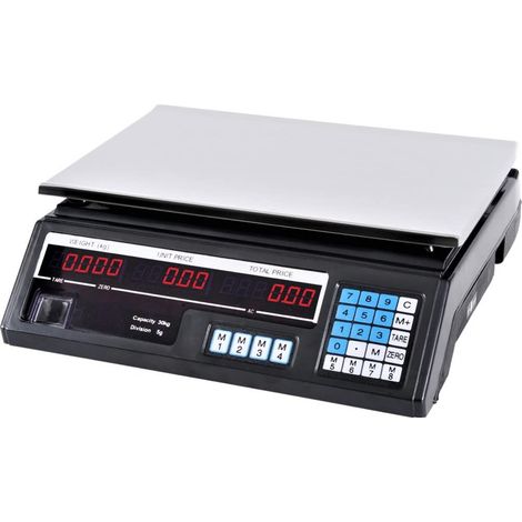 TEMPO DI SALDI Bilancia Elettronica Digitale Professionale Da 5 Gr A 40 Kg In Acciaio Inox (1/4)
