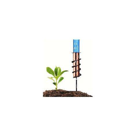 Pluviomètre flottant, résistant au vent, à la pluie et au gel, adapté à une utilisation en extérieur, sur la pelouse et autres lieux.-Crezuo