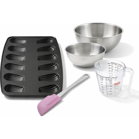 Set de 5 ustensiles de pâtisserie moule à gâteaux 2 bols spatule pâtisserie et verre doseur Spécial crountries Spécial crountries Zenker Spécial crountries (1/5)