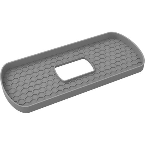 Plateau Pour Réservoir De Toilette - En Silicone Anti-dérapant À Texture Alvéolaire - Installation Sans Perçage - 35 x 15 x 2 cm - 1 Pièce (1/5)
