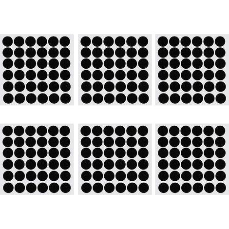 216 PCS Patin Chaise, 15mm Noir, Épaisseur de 5mm, Protégez Vos Sols avec Ces Patins en Feutre Auto-adhésifs, Pratiques pour Meubles, Ronds, Idéaux pour chaises, Tables, armoires, et Plus (1/5)