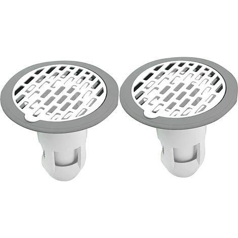 Clapet anti-retour pour évier de douche - Noyau de canal - Anti-odeurs - Pour cuisine, salle de bain - Clapet anti-retour pour tuyaux de salle de bain - Joint d'évacuation de sol (2) (1/5)