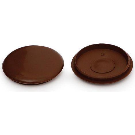 HERRAJES ALK canela 35 tapa embellecedor embutir ø35mm acabado arena