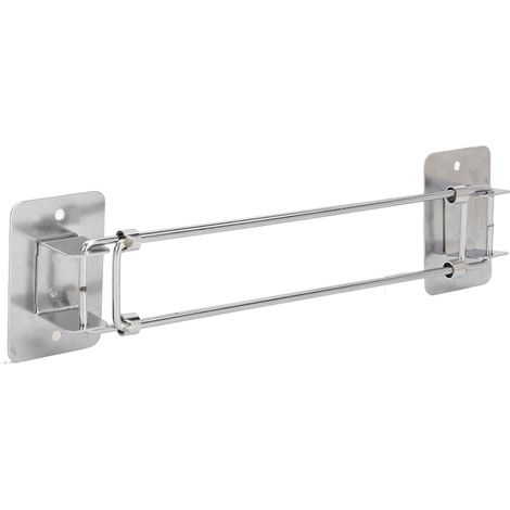 Barre de rangement d'angle de douche pour camping-car, 195-345 mm, en acier inoxydable, réglable, pour remorque ou yacht. (1/5)