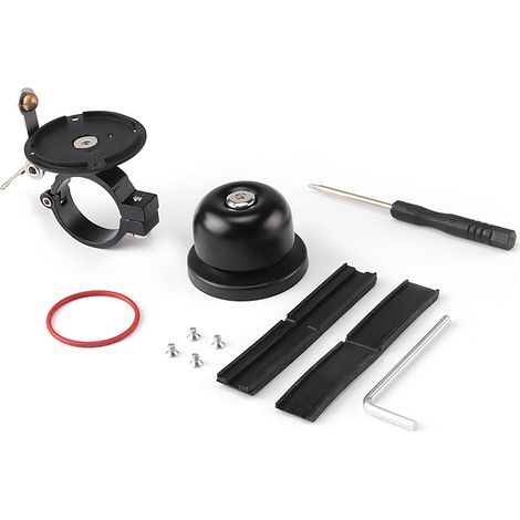 Fahrradklingel für Apple AirTag – 22 mm – 25 mm Durchmesser – versteckter Diebstahlschutz – wasserdicht – Messing – für Rennrad, MTB