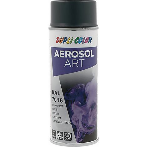 Aerosol Grey Arts Pint Bomb Satin Anthracite RAL 7016 400 ml (por 6)