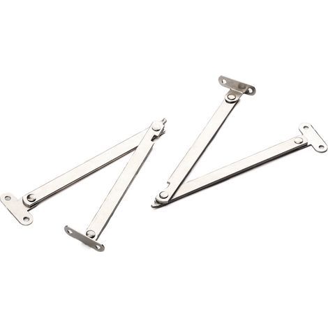 Armoire Support de Rabat 2 Pièces Charniere Porte Placard Pliante Charnière Pliante Charnière de Support de Couvercle pour placard, placard, porte (1/5)