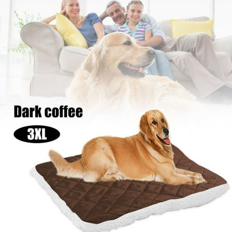 Tapis moelleux pour animaux de compagnie, lit douillet et chaud pour chien, niche, coussin pour chiot, couverture, accessoires pour animaux de compagnie (1/5)