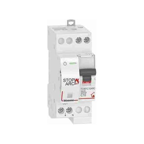 BTIFC881C10ARC BTDIN Stop Arc - dispositivo di rilevamento arco elettrico curva C - In= 10A