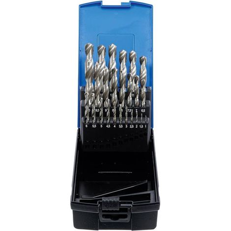 Jeu de Forets Hélicoïdaux HSS 1-13 mm - 25 pcs - Précision et Durabilité - Acier - D-Work