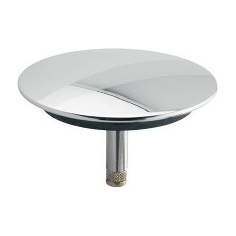 TAPPO SALTERELLO IN OTTONE CROMATO PER COLONNA VASCA Misura: Diam. 70