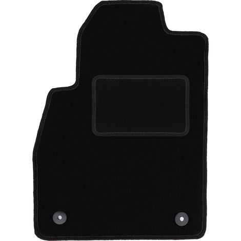 Tapis de sol conducteur en velours noir pour : Chevrolet Cruze hatchback, berline, break (2008-2016)