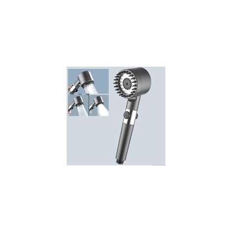 Multifunktionaler Massageduschkopf, multifunktionaler Duschkopf, multifunktionaler Hochdruckduschkopf, einknopfverstellbarer Duschkopf - Crezuo