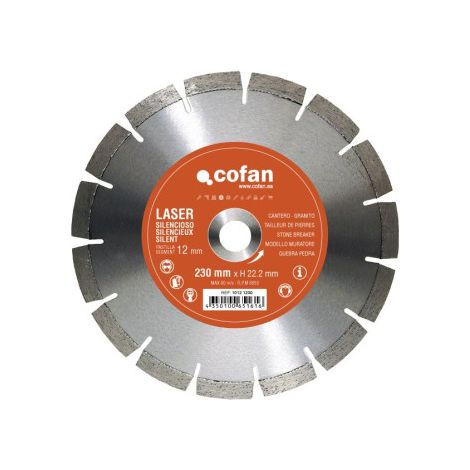 Discos de diamante Cantero Silencioso 300x22.2 mm H-10mm