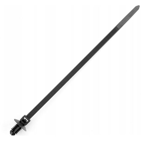 1x clip universale per fascette per cavi 6x170mm (1/4)