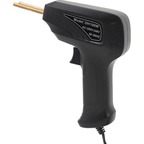 Machine à souder le plastique 50 W, agrafeuse à chaud, kit de réparation de pare-chocs pour voiture avec pince et 4 types de clous plats, prise AU 230 V (1/5)