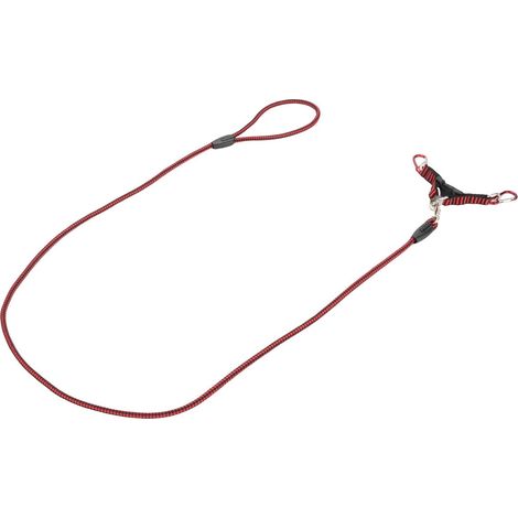 Corde de Traction de Voiture RC pour SCX10 – Sangle de Récupération de Treuil en Nylon Haute Résistance Compatible avec : 5 :8 :10 RC Crawler avec Crochets en Acier zingué (Rouge) (1/5)