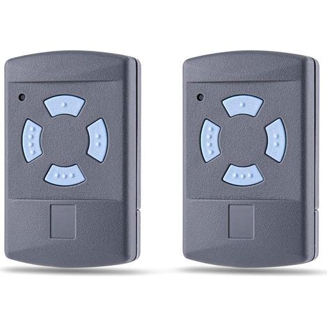 Set da 2 trasmettitori portatili compatibili con 868,3 MHz Hörmann HSM4 HSE2 HS1 HS4 HSZ1 HSZ2 (1/5)
