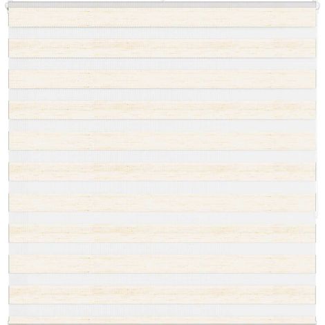 Doppelrollo Marmorbeige 145x150cm Stoffbreite 140,9 cm Polyester