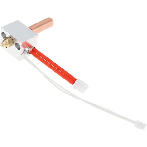 24V Ceramic Print Head Kit with 0.4mm Nozzle and 300°C High Temperature Heating Block (1/5)