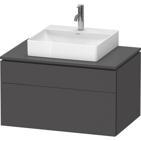 Duravit L-Cube Konsolenwaschtischunterbau wandhängend, inklusive