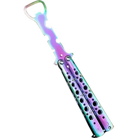 ouvre-bouteille pliable multifonctionnel pour l'entraînement au lancer de papillon (1/5)