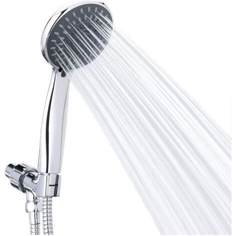 Pommeau de douche à main haute pression, puissant jet d'eau basse pression, empêche le débit d'eau de la pomme de douche, (1/3)