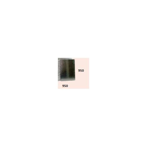 Platine métallique pleine 950x950mm acier galvanisé pour coffret 1000x1000mm GISSEY