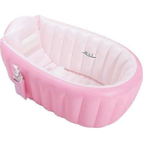(986528cm) Baignoire gonflable pliable pour nouveau-né, bain bébé, piscine intérieure (1/5)