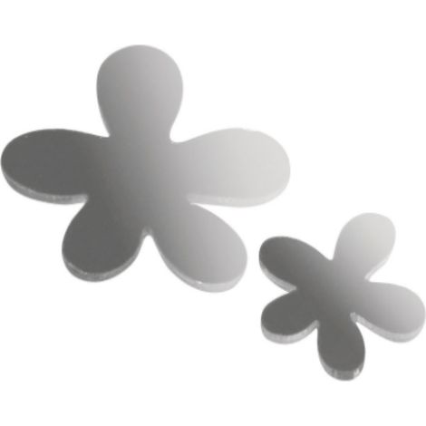 RAYHER - 18 PEZZI - MINIATURE A SPECCHIOFIORI 2+3cm