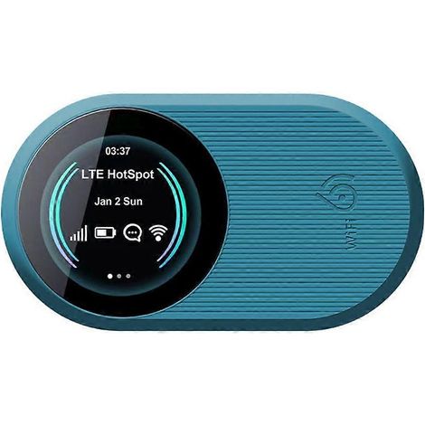 Routeur Wi-Fi portable double bande 2,4 GHz et 5,8 GHz avec emplacement pour carte SIM et batterie 3000 mAh pour les voyages. (1/5)