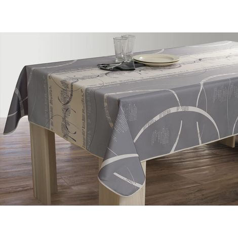 Le linge de Jules Tovaglia, Poliestere, Grigio, Rettangolare 150x240 cm