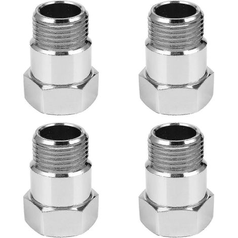 4x Raccord restrictif pour sonde à oxygène O2 avec inserts de débit de gaz réglables, bouchon Cel Fix M18 x 1,5 Oxyg (1/4)