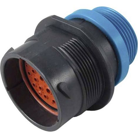 TE Connectivity HDP24-24-29PE-L015 Cosse cylindrique mâle mâle, droit Série (connecteur rond): HDP20 1 pc(s)