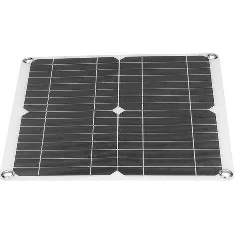 Kit de Panneau Solaire Flexible 40W 18V, Module Solaire en Silicium Monocristallin, étanche IP65, Panneau Solaire Flexible 40W 18V pour la Famille (1/5)
